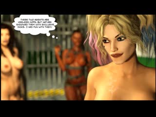erotic flash game harley quinn vs futa police adults only forbidden for teen