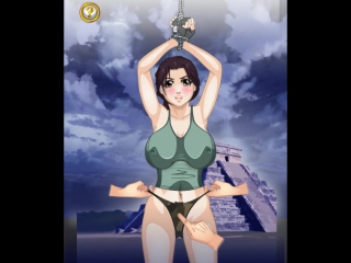 erotic flash game by m n f lara-kroft-cock-rider adult only 18 forbidden for teen